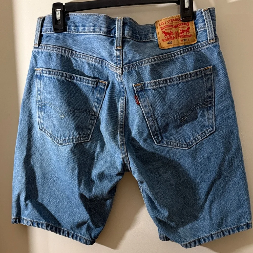 Men's Levi’s Blue Denim Shorts - Classic Casual